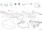 DUCATI Streetfighter V4 S Workshop service tools - frame