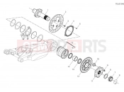 DUCATI Streetfighter V4 S Rear wheel spindle