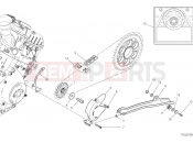 DUCATI Panigale V4 S Front sprocket & chain (international)