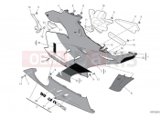DUCATI Panigale V4 R Right side fairings