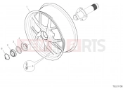 REAR WHEEL - Ducati Multistrada 1260 S Touring 2019