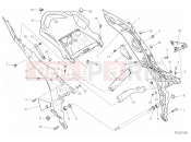REAR FRAME COMP. - Ducati Multistrada 1260 S Touring 2019