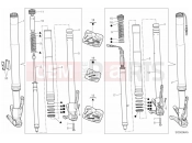 FRONT FORK - Ducati Multistrada 1260 S Touring 2019