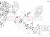 DUCATI 2024 Multistrada V4 RS Front sprocket & chain