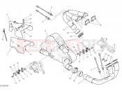 DUCATI 2024 Multistrada V4 Rally Exhaust manifold