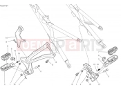 DUCATI Multistrada V4 S Footrests Rear