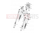 SUZUKI A100 M (1991) 34 - FRONT FORK (A100-4,K,L,M)