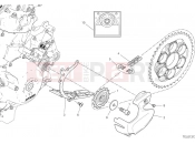 DUCATI Panigale V2 Front sprocket & chain