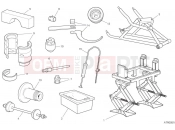 DUCATI Panigale V2 Workshop service tools (frame)