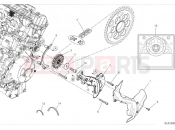 DUCATI Diavel V4 Front sprocket & chain
