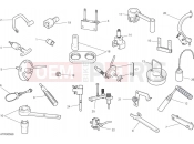 DUCATI DesertX Rally Workshop service tools (engine)