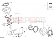 DUCATI DesertX Cylinders & pistons