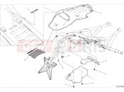 DUCATI DesertX Rear mudguard - RR22