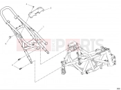 DUCATI DesertX Rear subframe