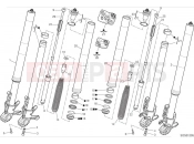DUCATI DesertX Front fork