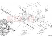 DUCATI DesertX Rear swingarm
