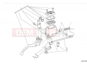 DUCATI DesertX Front brake pump