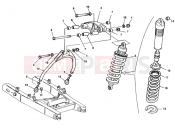 DUCATI Monster 900 S REAR SHOCK ABSORBER » SWING ARM