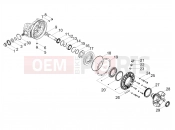 MOTOGUZZI V7 Stone 850 (EU, GSO) Rear transmission / Components