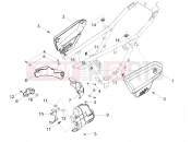 Central body - Motoguzzi V7 PALACE GUCCI (CND, USA) 2023