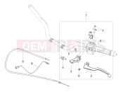 Clutch control - Motoguzzi V7 PALACE GUCCI (CND, USA) 2023