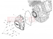 Flywheel cover - Motoguzzi V7 PALACE GUCCI (CND, USA) 2023
