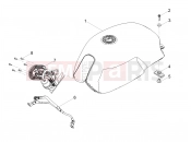 Fuel tank - Motoguzzi V7 PALACE GUCCI (CND, USA) 2023