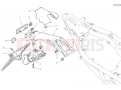 Plate holder - Ducati Hypermotard 950 SP 2024