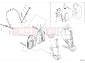 DUCATI Monster Front brake system
