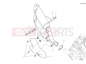 DUCATI Monster Plus Exhaust silencer