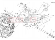 DUCATI Monster Plus Rear swingarm
