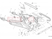 DUCATI Scrambler Full Throttle Rear swingarm