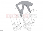 DUCATI Scrambler Icon Front mudguard