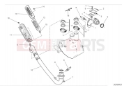 DUCATI Scrambler Icon Exhaust pipe assy
