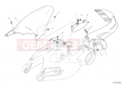 DUCATI Multistrada 1260 S REAR MUDGUARD