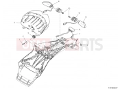 DUCATI Multistrada 1260 S TAILLIGHT