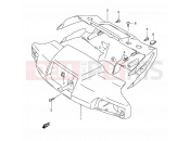SUZUKI AE50 M (1991) Sepia (E28) 36 - HANDLE COVER (E02,E04,E21,E24)