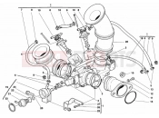 DUCATI 1998 Supersport 900 SS THROTTLE BODY » INTAKE, CARBURETTOR