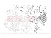 DUCATI Diavel AMG Oil cooler