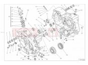 DUCATI Scrambler Full Throttle COMPLETE HALF-CRANKCASES PAIR