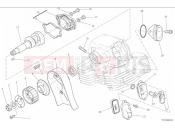DUCATI Scrambler Full Throttle VERTICAL CYLINDER HEAD - TIMING