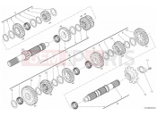 DUCATI 2018 Scrambler Desert Sled GEAR BOX
