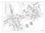 DUCATI 2018 Scrambler Classic COMPLETE HALF-CRANKCASES PAIR