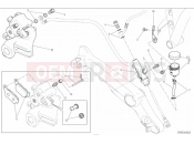 DUCATI Scrambler Cafe Racer REAR BRAKE SYSTEM