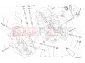 DUCATI Scrambler Cafe Racer HALF-CRANKCASES PAIR