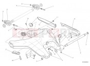 DUCATI 2019 Scrambler Cafe Racer REAR SWINGING ARM