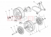 DUCATI 1998 Superbike 916 R WHEELS » FRONT WHEEL