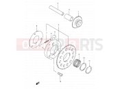 7 - STARTER CLUTCH - Suzuki AN125 X (1999)