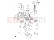 10A - CARBURETOR (E18) - Suzuki AN125 X (1999)