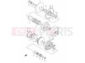 15 - TRANSMISSION (1) - Suzuki AN125 X (1999)